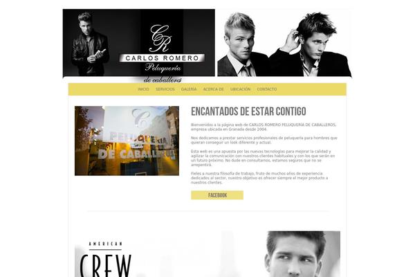 Prophoto4 theme site design template sample