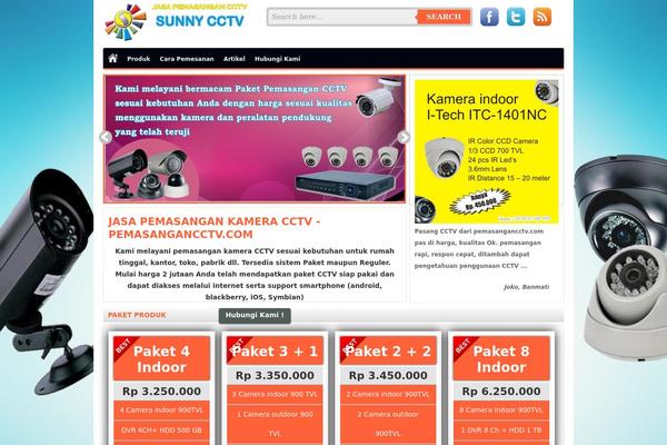 Bisnis theme site design template sample