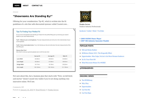 Coraline theme site design template sample