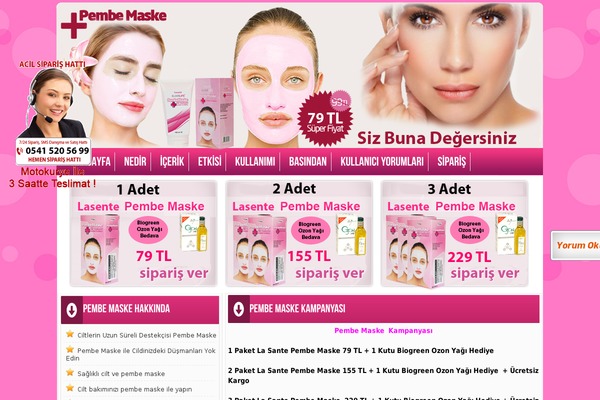 pembe-maske.us site used Khaaos