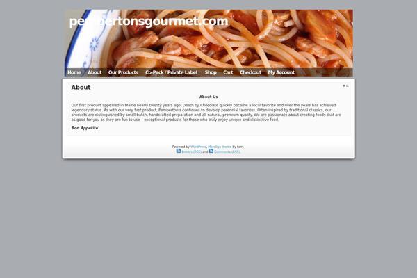 Mandigo theme site design template sample