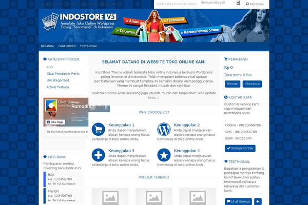 Smartline Lite theme site design template sample