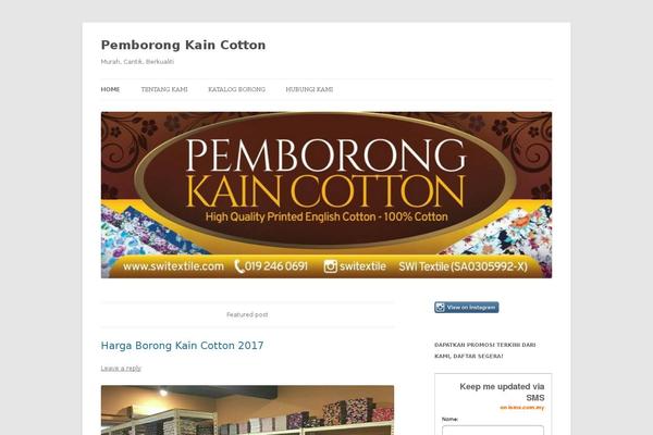 Site using KN Mobile ShareBar plugin