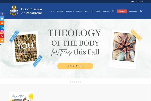 Site using Adorechurch-core plugin
