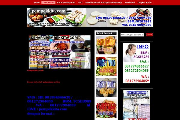 vita theme site design template sample