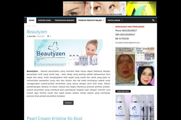 NewsMag theme site design template sample