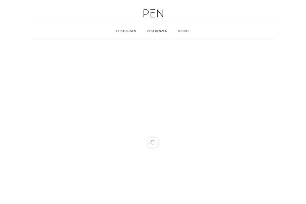 Stockholm theme site design template sample