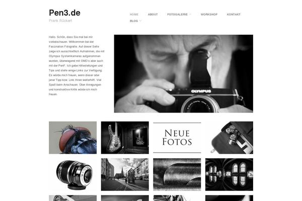 Hatch theme site design template sample