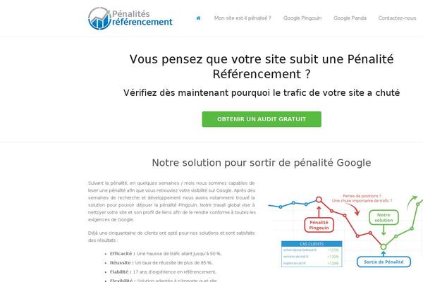Impreza theme site design template sample