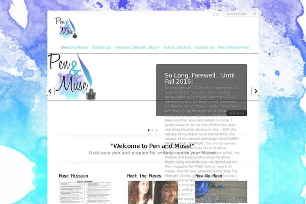 Chameleon theme site design template sample