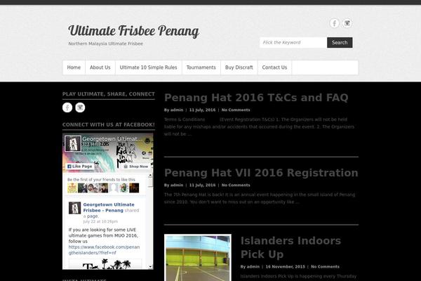 Simple Catch theme site design template sample
