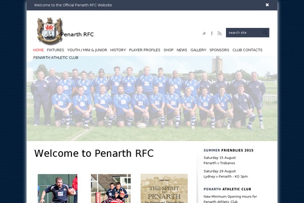 penarthrfc.co.uk site used Rfc