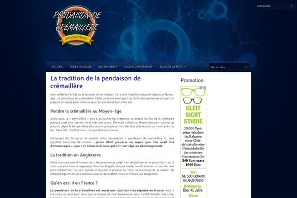 Complexity v2 theme site design template sample