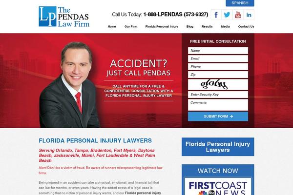 Site using Free Website Forms plugin
