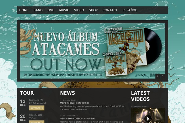 Soundboard theme site design template sample