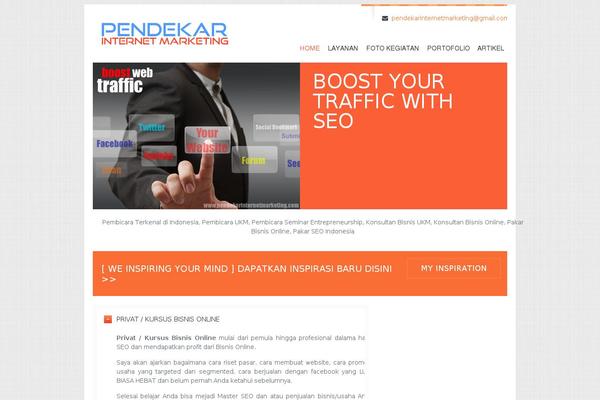 Bretheon theme site design template sample