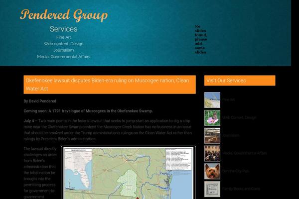 Site using Simple Contact Info plugin
