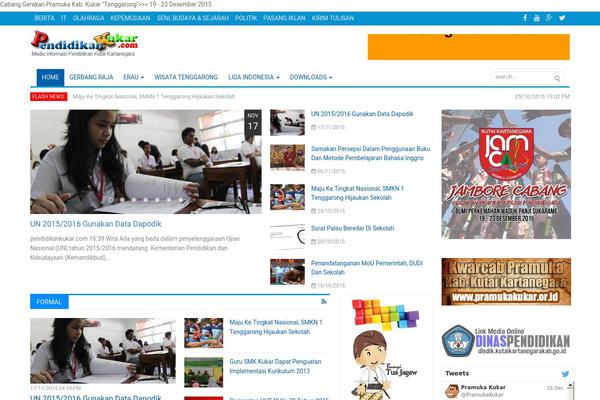 Hr_news theme site design template sample
