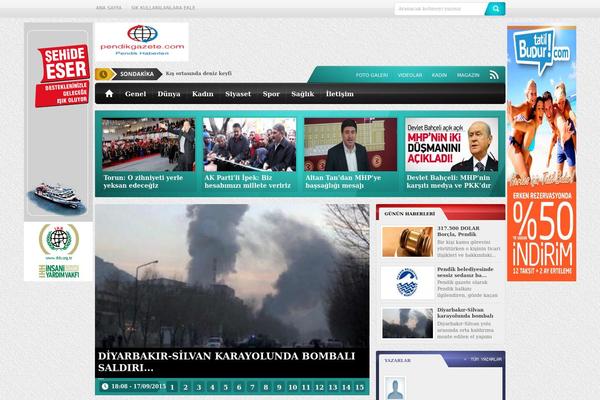 Wp Medya Haber theme site design template sample