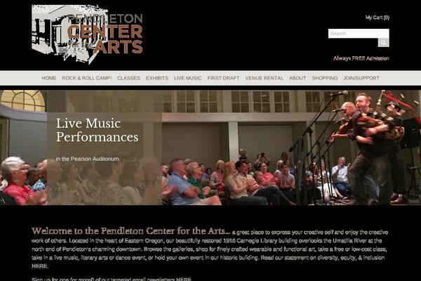 Pac theme site design template sample