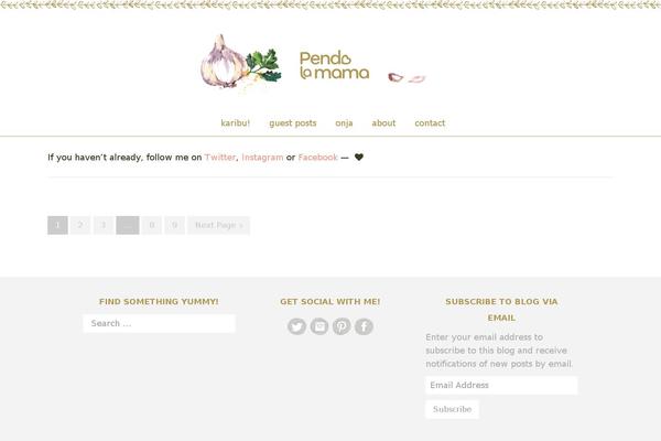 Site using Pinterest RSS Widget plugin