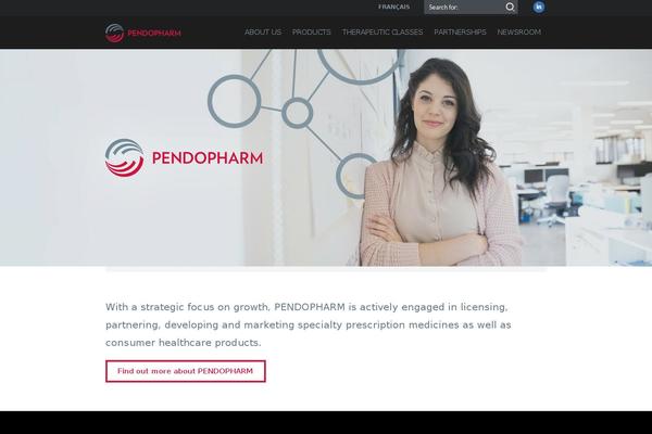 pendopharm.com site used Pendo