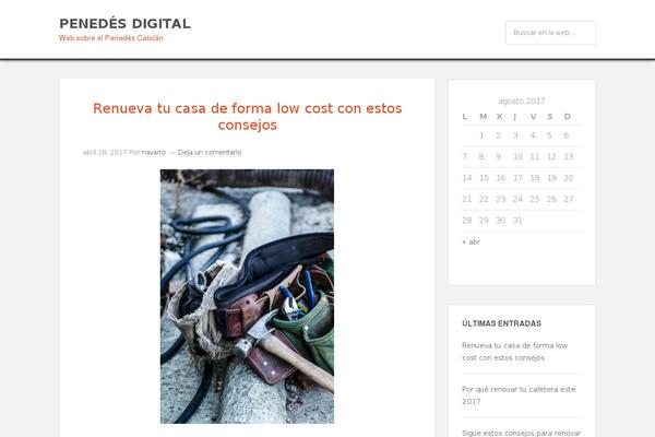 Site using Genesis Single Post Navigation plugin