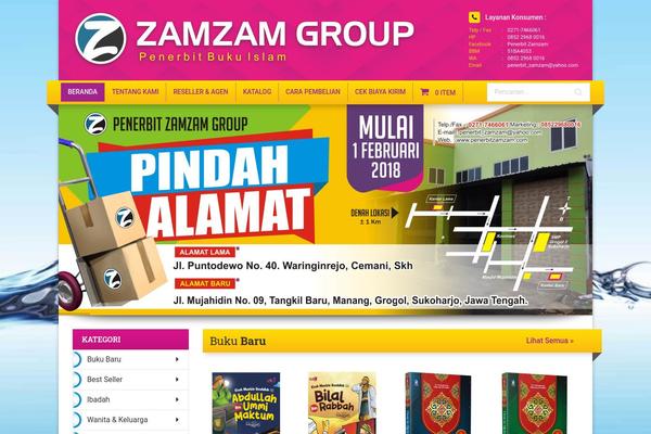 penerbitzamzam.com site used Zamzam