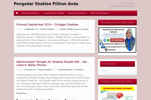 InfoWay theme site design template sample