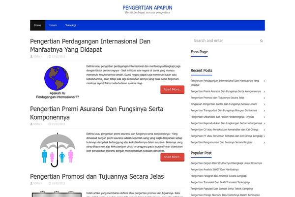 Site using Idblog-core plugin