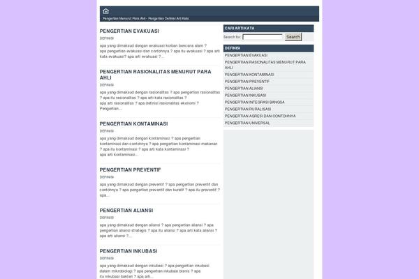 Newspaper Lite theme site design template sample