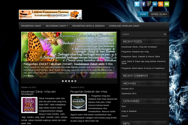 pengertianzakat.com site used Markoni