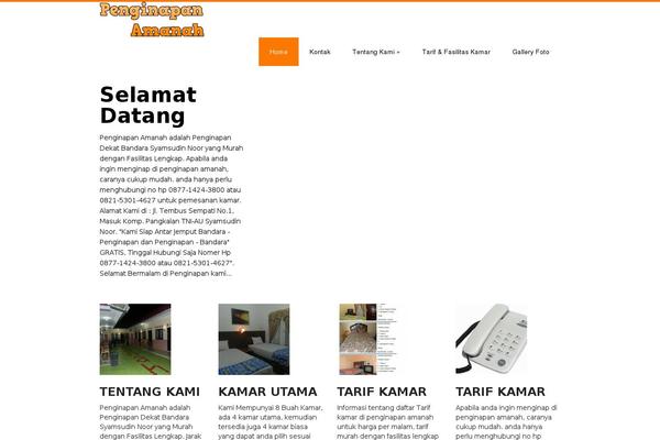 discover theme site design template sample