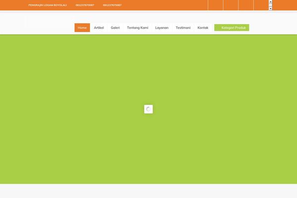 Ultra theme site design template sample