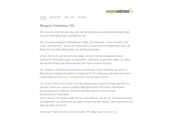 penguin-cloud.at site used Infoscreen