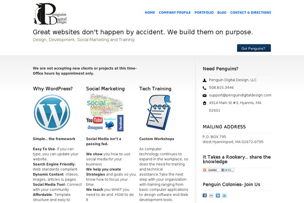 Iconic One theme site design template sample