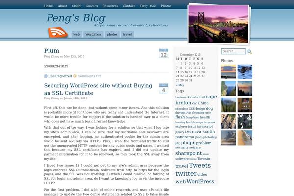 Blue Grace theme site design template sample