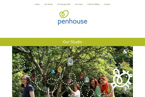 Parker theme site design template sample