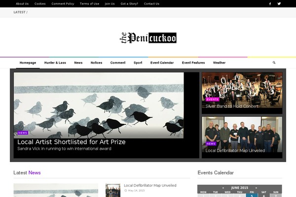 Site using Better-weather plugin