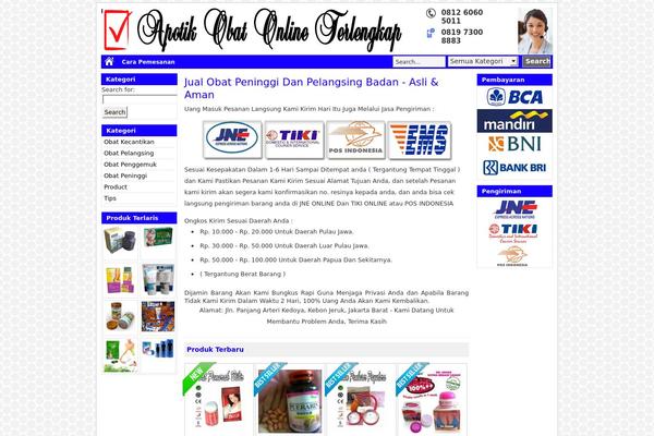 Wptoko theme site design template sample