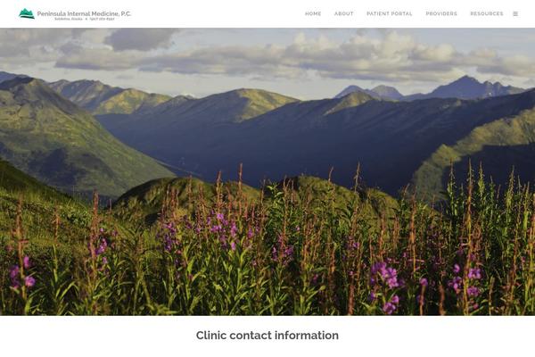 Site using Slide-in plugin