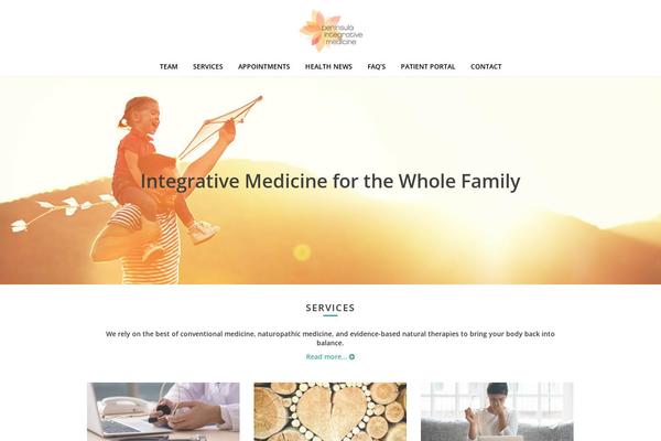 peninsulaintegrative.com site used Rootid-base-theme