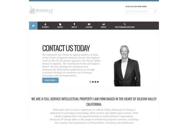 Symple theme site design template sample
