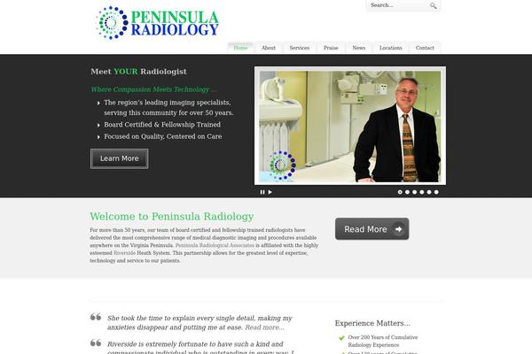 PureVISION theme site design template sample