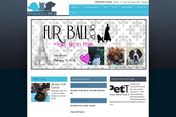 peninsulaspca.org site used Associate