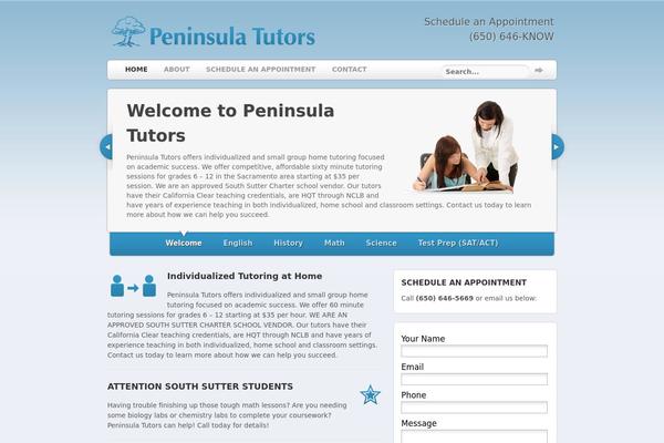 Delegate theme site design template sample