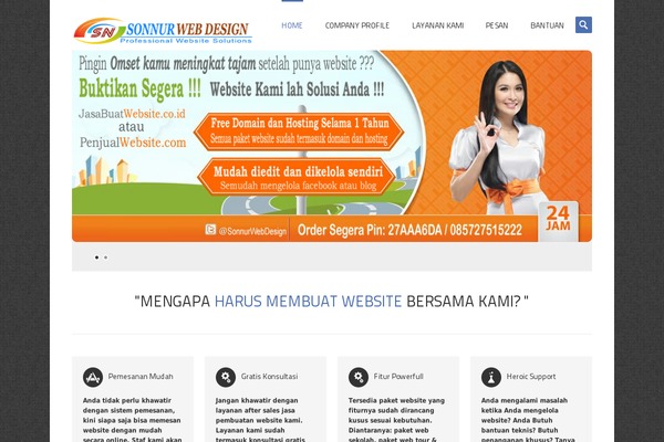 penjualwebsite.com site used Pw2013