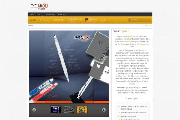 Revista theme site design template sample