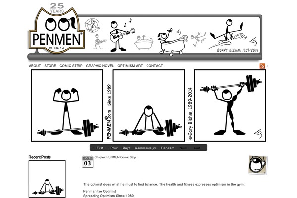 Site using Comic Easel plugin