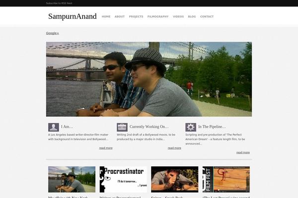 Orion theme site design template sample